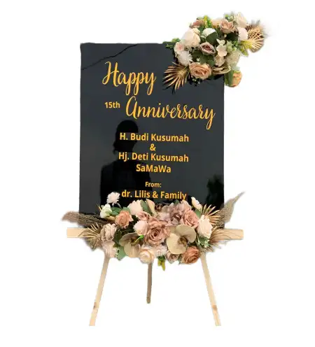 Papan Bunga Akrilik Pengarasan